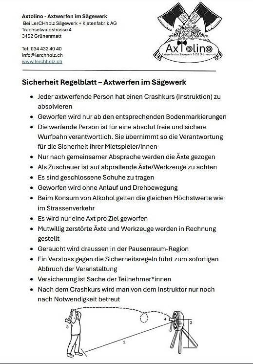 Spiele: Messerwerfen im Sägewerk / Wurfmesser – Neu (gemäss Beschreibung) aus Grünenmatt von Lerchholz 8