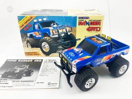 Nikko Ford Ranger 4x4 4WD RC 1/18 Vintage 1985 80s Toys Deko