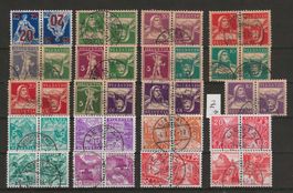 Lot mit 20 CH Kehrdruck Ausgaben : KP 495.--