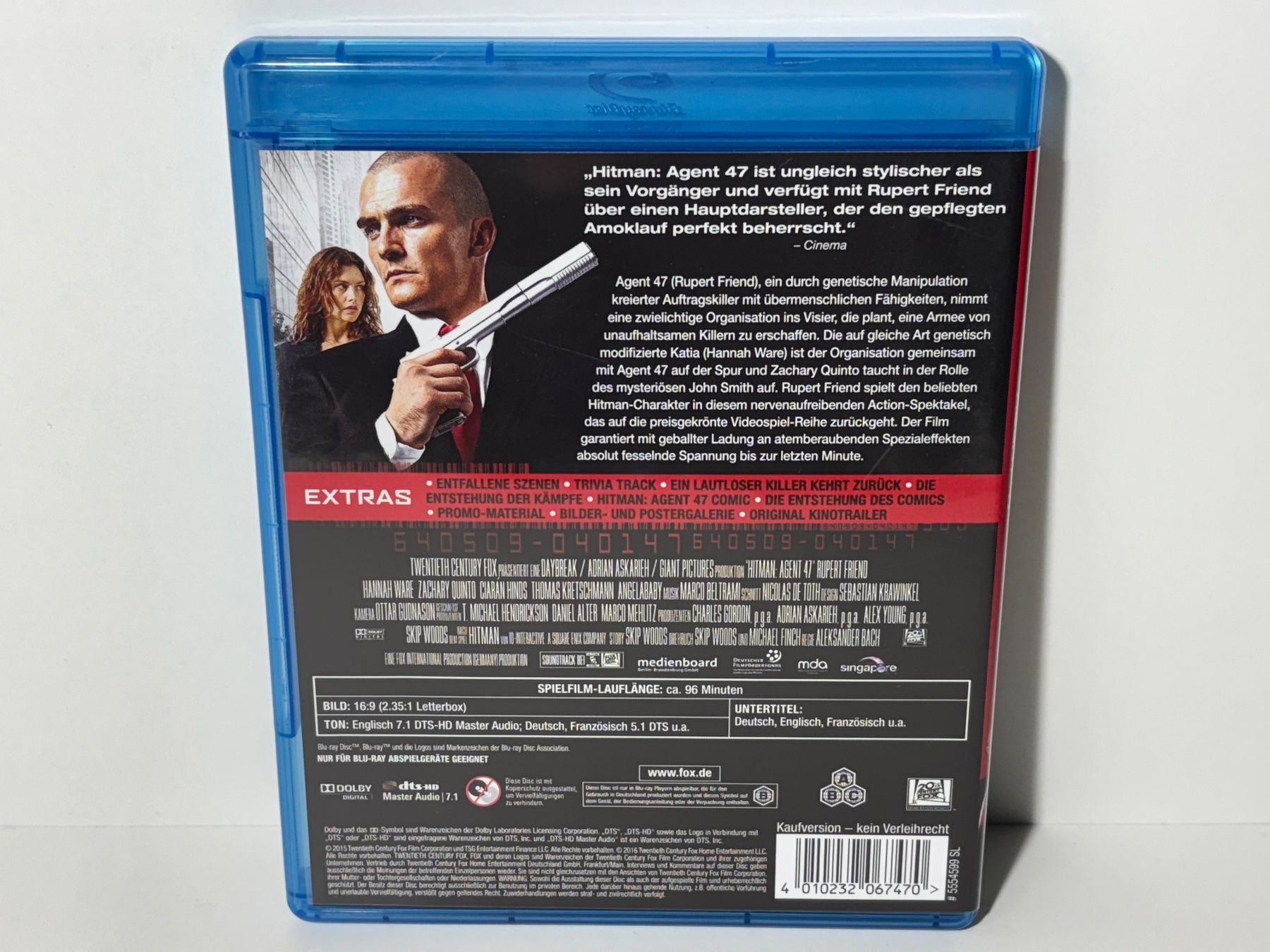 Tutti i DVDs: Hitman & Hitman Agent 47 Blu Ray – Usato da Wilderswil venduto da Sstriker 5