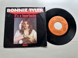 BONNIE TYLER tolle Single It's a heartache Kult Hit Top diff
