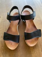 schöne Ledersandalen, Gr. 38