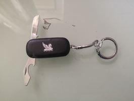 Schlüsselanhänger Taschenmesser Pegasus Motiv