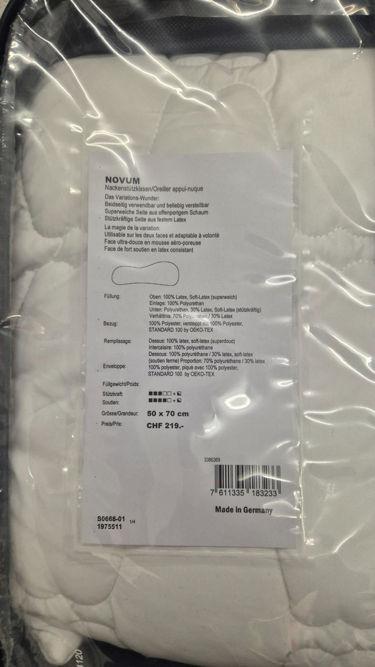 Livique Kissen: Nackenstützkissen - Billerbeck – Neu (gemäss Beschreibung) aus Jegenstorf von aja_g2y5 1
