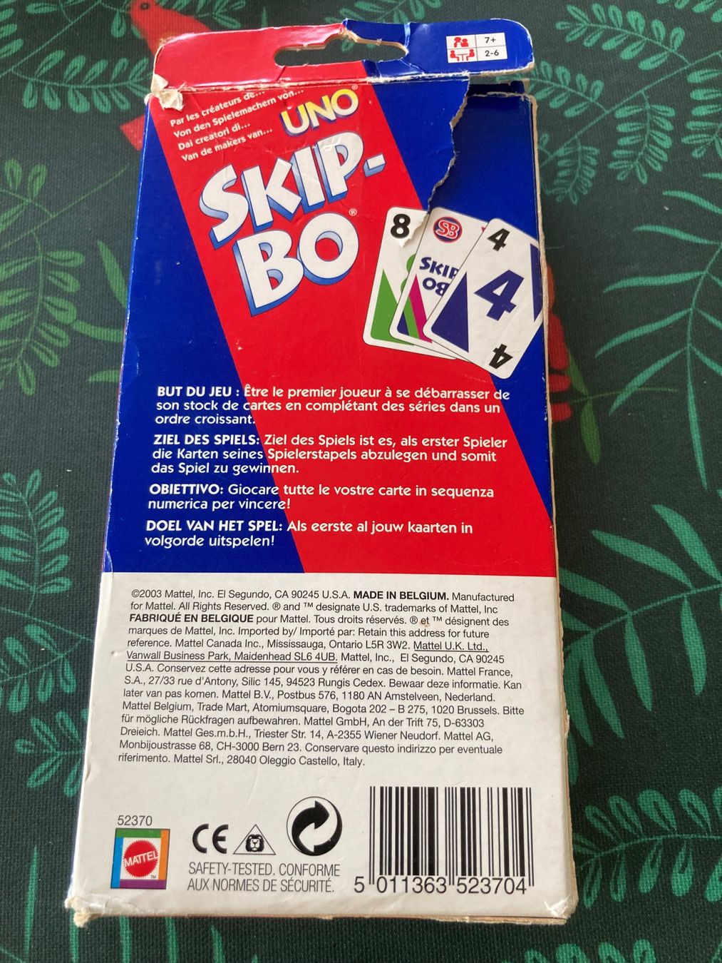 Mattel Giochi: SKIP - BO Spiel – Usato da Bülach venduto da Stellina72 1