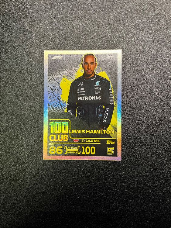 Lewis Hamilton Topps F1 Turbo Attax 2024 OPAL LIMITED EDITION Card # LE 3 | UK