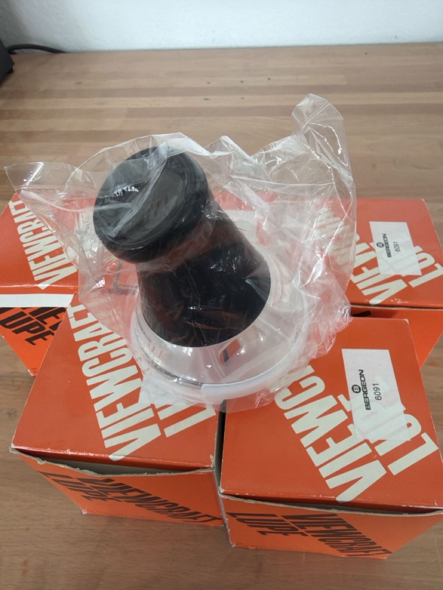 Bergeon Tutti gli attrezzi: Bergeon loupe 6091 - prix par pièces !! – Nuovo e nell'imballaggio originale da Colombier NE venduto da har_g6bl 2
