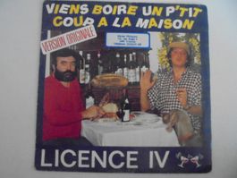 Licence IV " viens boire un p'tit verre à la maison " (VG+)