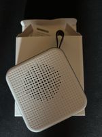 Mini Lautsprecher weiss mit Trageband neuwertig