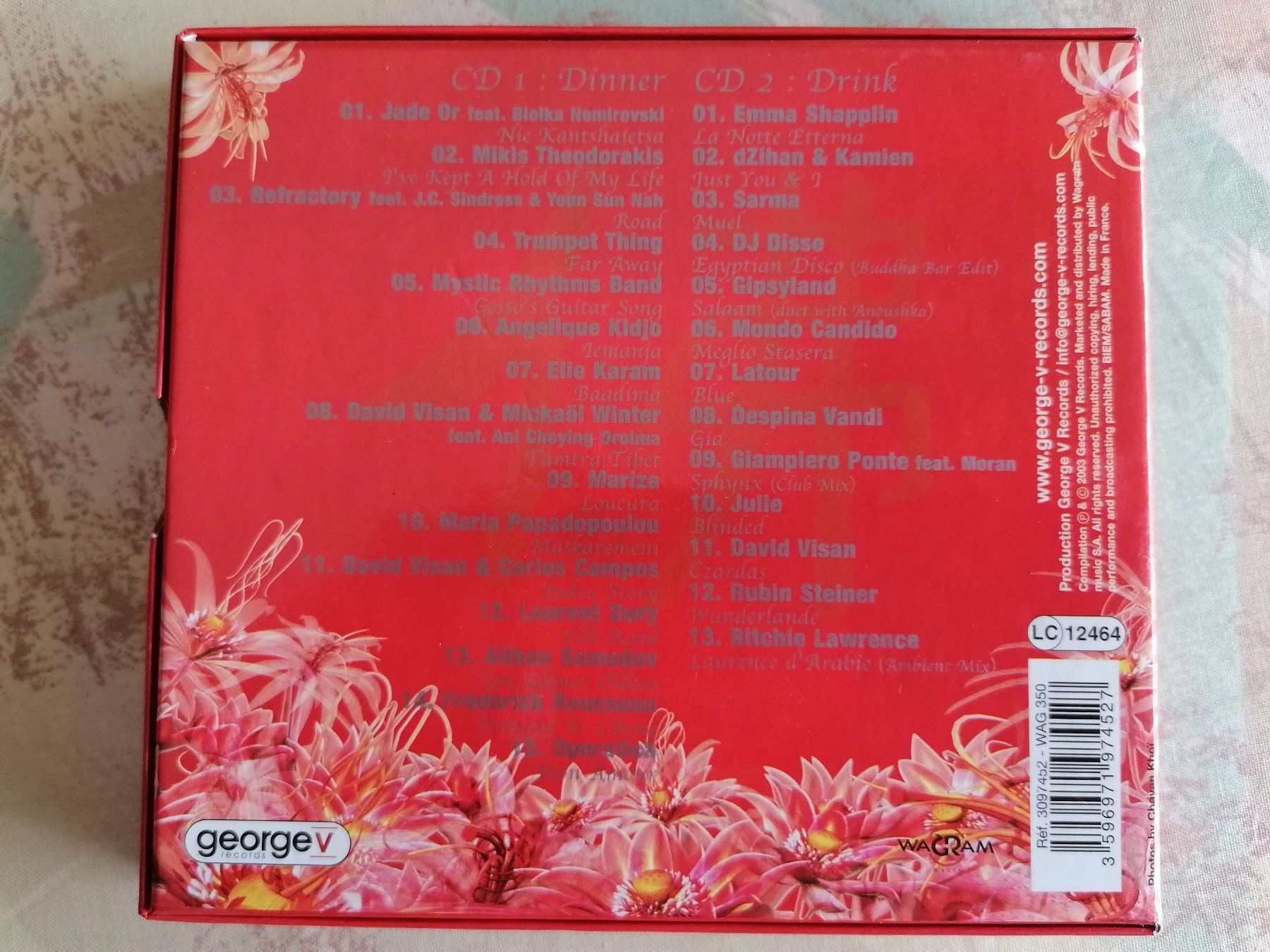 CD: Buddha-Bar Vol. 5 - by David Visan (2003) – Usato da Ermenswil venduto da easyric 2