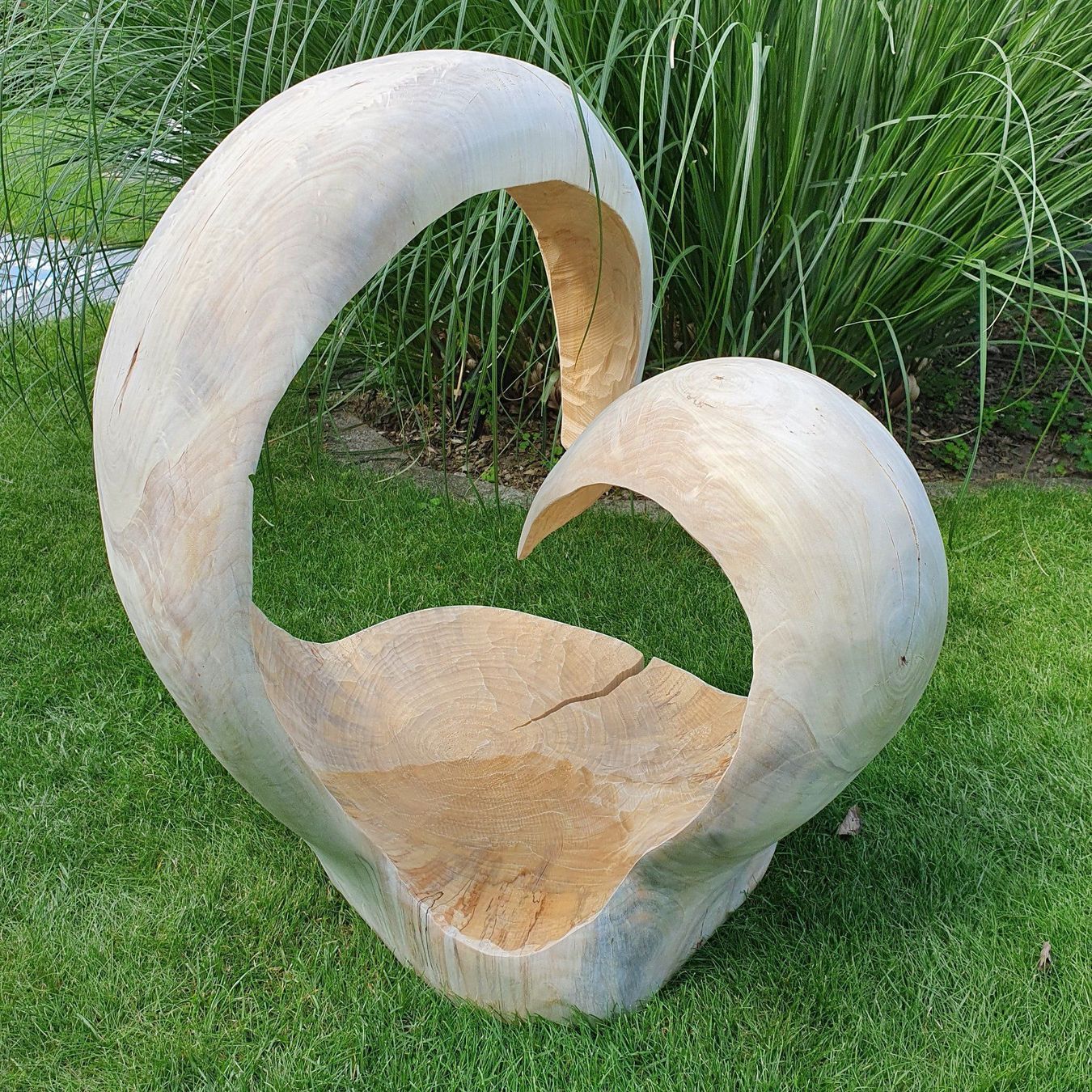 Sculture & Statue: Holzskulptur 'The Wave' – Nuovo (secondo la descrizione) da Ottenbach venduto da WoodGallery 6