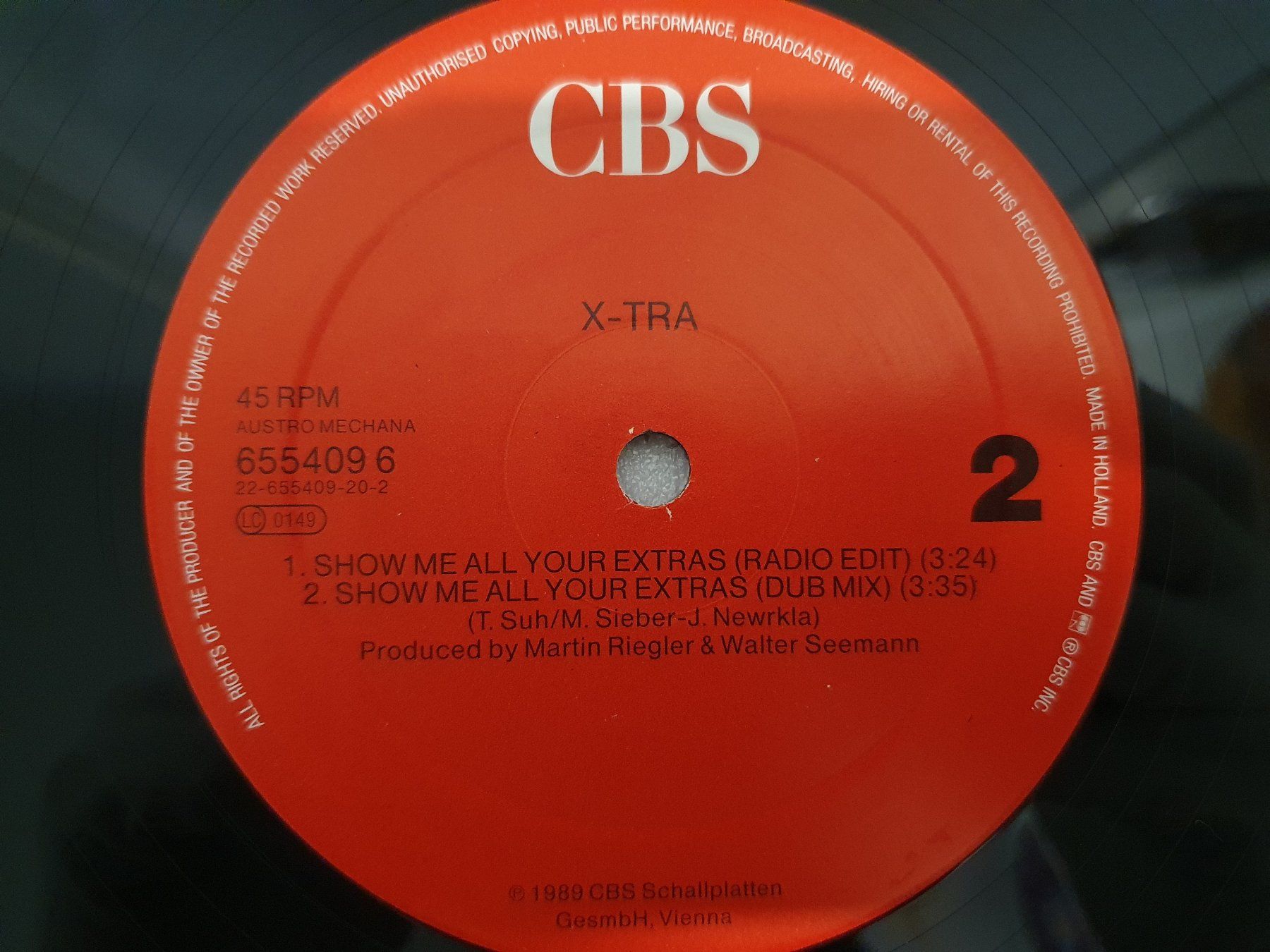Dischi in vinile: X-Tra – Show Me All Your Extras – Usato da Uster venduto da Vinyl-Leidenschaft 6
