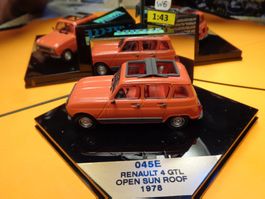 Renault 4 GTL  1978  1:43 (m. Box) Vitesse > (W6)