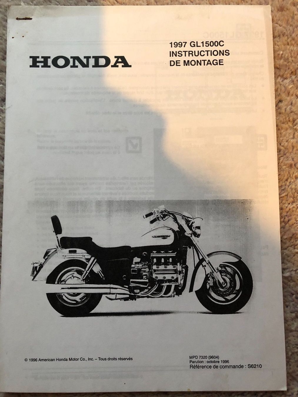 Honda Chopper: Honda GL 1500 C – Usato da Morrens VD venduto da kawah2