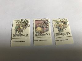 briefmarken FL 1989, gestempelt