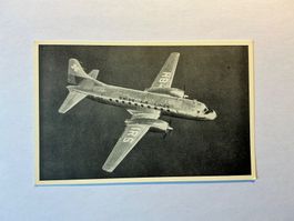 Swissair Convair IRS Postkarte