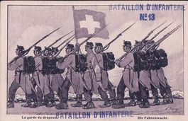 Armée Suisse, La Garde du Drapeau Infanterie 13 (936)