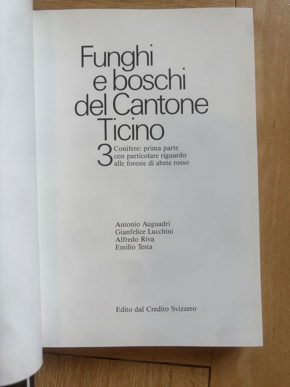 Livres: Funghi e boschi del Cantone Ticino Band 1-5 – D'occasion à Zürich par WWehrle 3