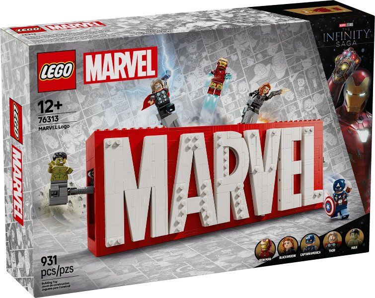 Lego Spielzeuge: LEGO 76313  MARVEL Logo & Minifiguren   NEU – Neu und originalverpackt aus Alpnach-Dorf von FUEL70