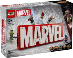 LEGO 76313  MARVEL Logo & Minifiguren   NEU