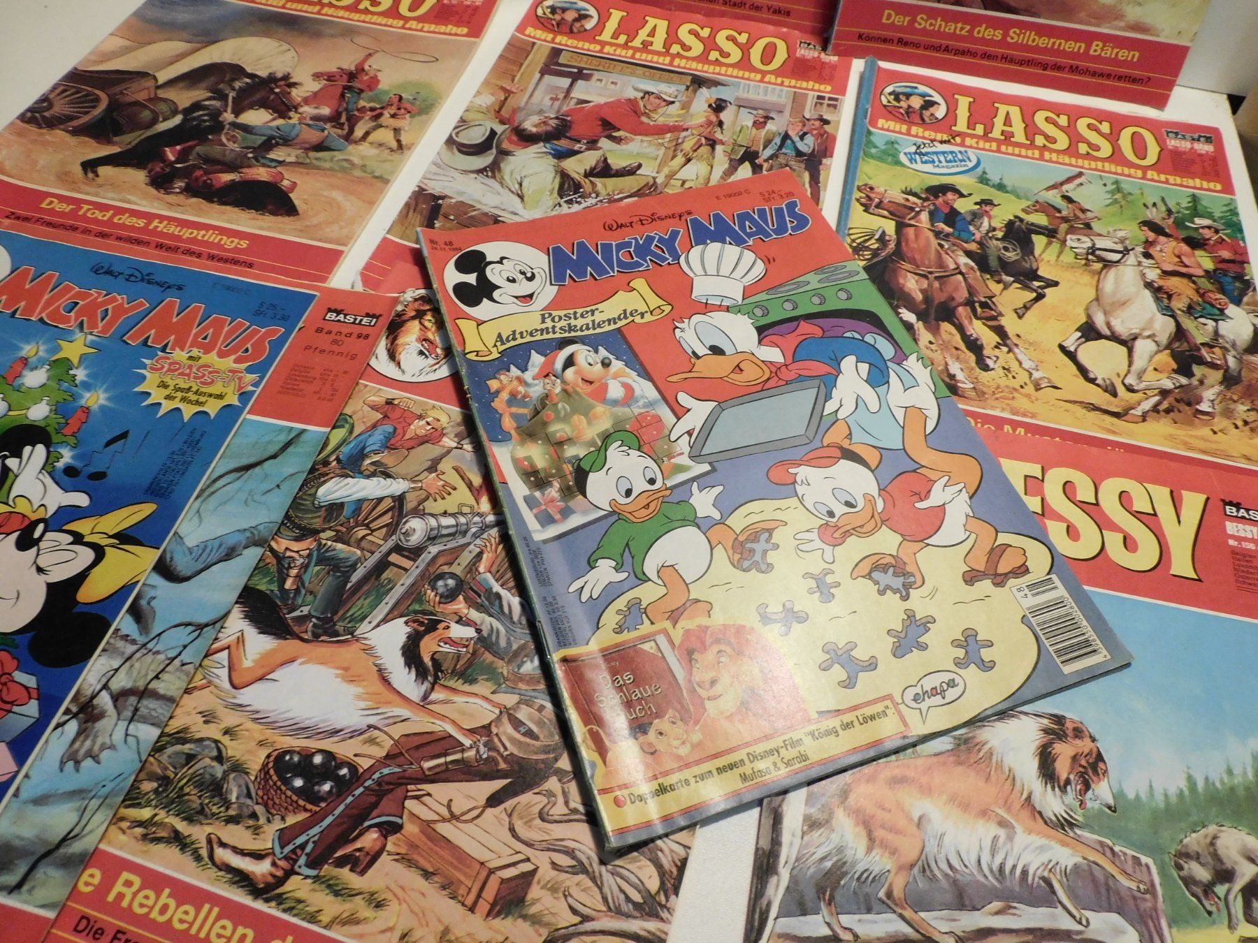 Fumetti: Comic Hefte 11 alte gebrauchte Comic Hefte – Usato da Sursee venduto da 76 5