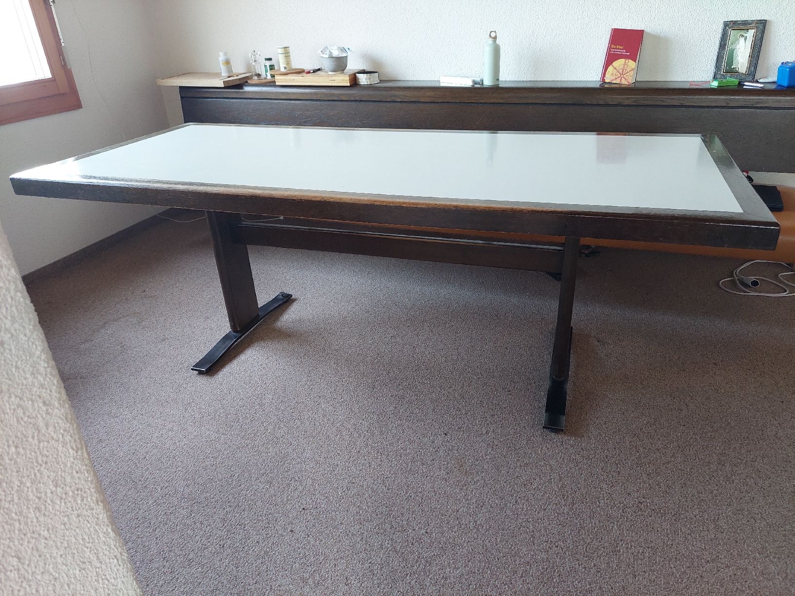 Tische: Extrem massiver Esstisch, Küchentisch ca. 2,00 x 85 cm – Gebraucht aus Brunnen von Livianda 1