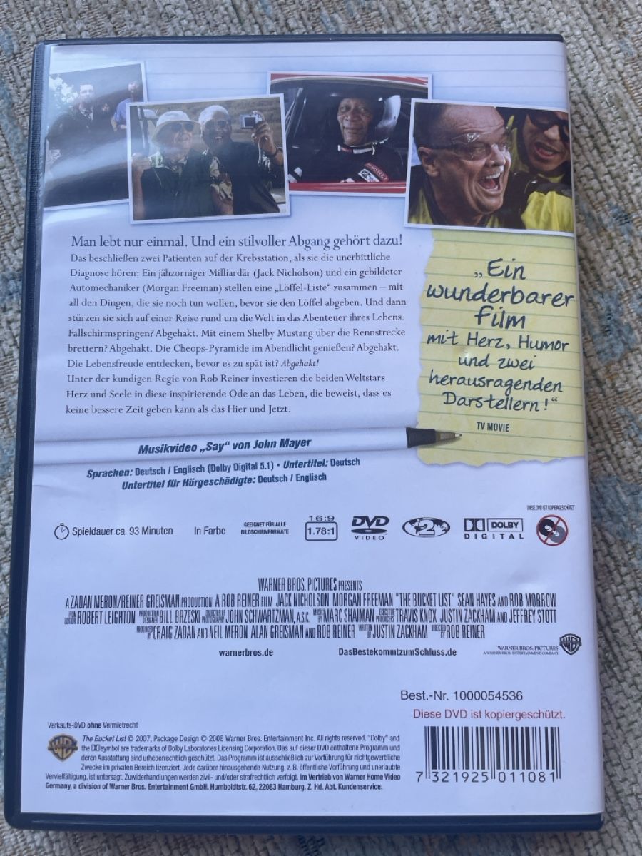 Tutti i DVDs: Das Beste kommt zum Schluss – Usato da Freidorf TG venduto da ibipatria 1