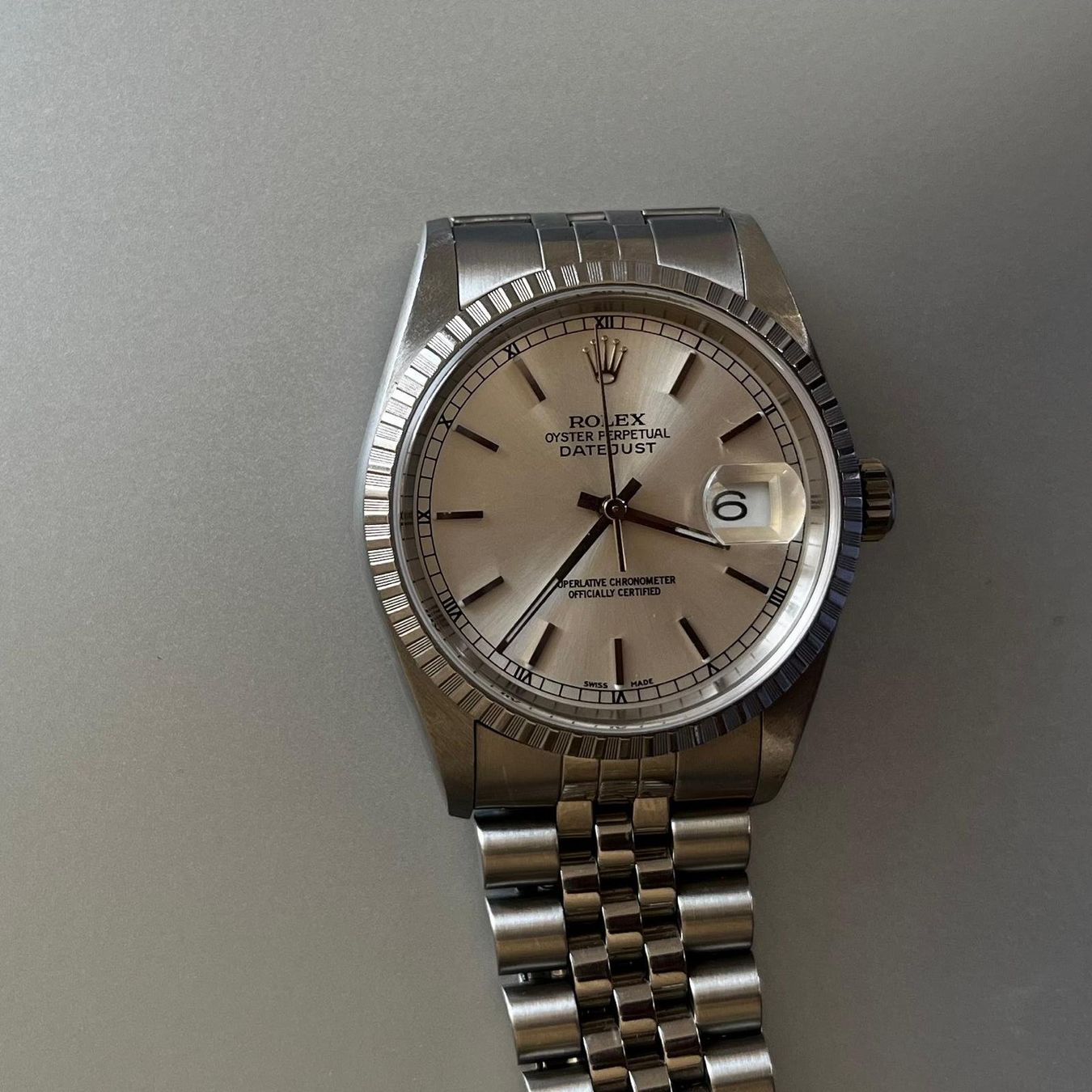Rolex Montres: ROLEX DATEJUST 16220 - Certified Pre-Owned – D'occasion à Burgdorf par Moonwalker