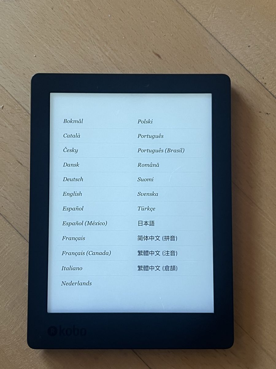 Kobo Tablet PC: E-Reader Kobo Aura H2O schwarz gebrauchter Zustand – Usato da Zürich venduto da Jakomo007