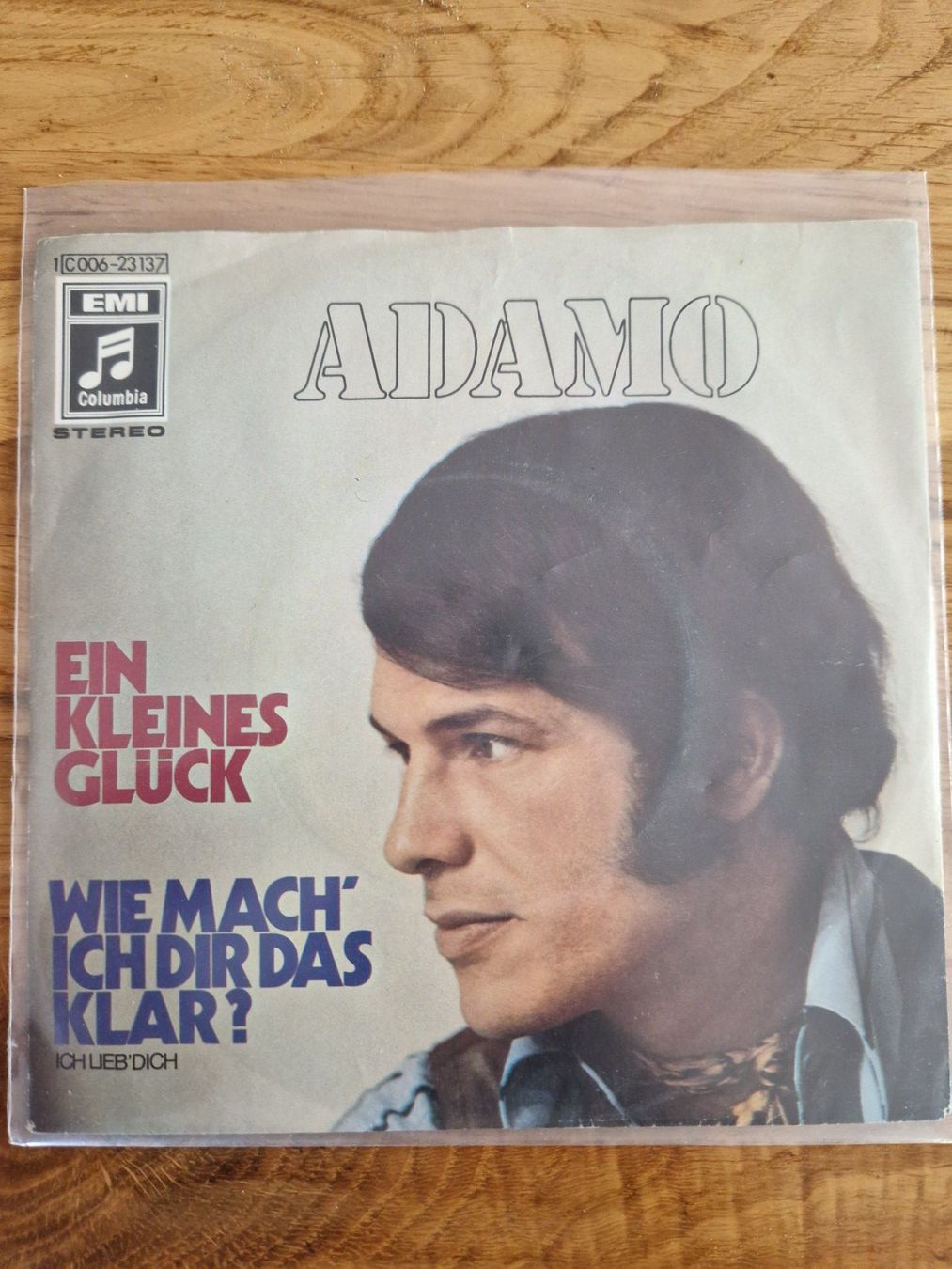 Dischi in vinile: Vinyl Single - Adamo - Ein kleines Glück – Usato da Sursee venduto da FKZ_13