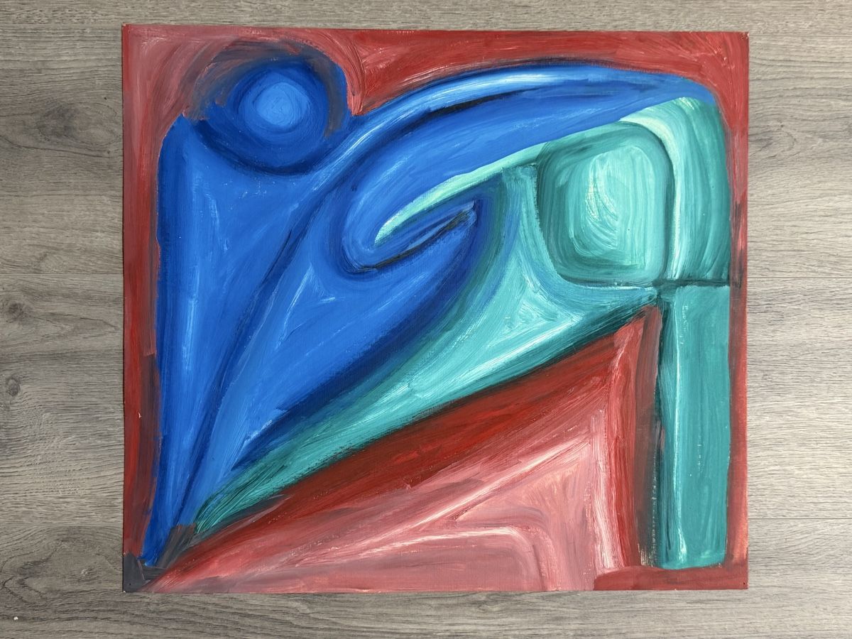 Poster & Bilder: Abstraktes Original Kunstwerk, Unikat – Gebraucht aus Gunten von starfish3
