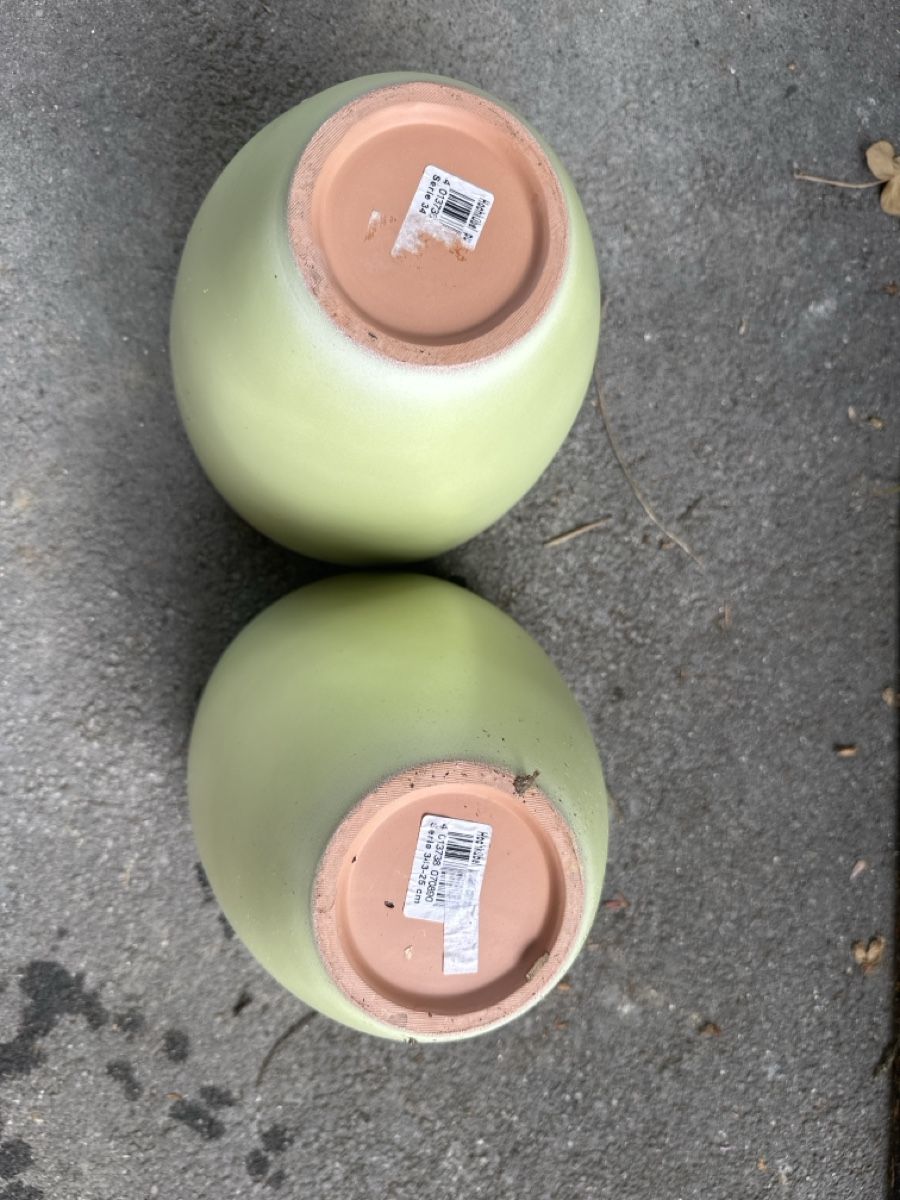Vasi per fiori: 2 Blumentöpfe/ Hochkübel – Usato da Schenkon venduto da Charlottenstrasse1 1