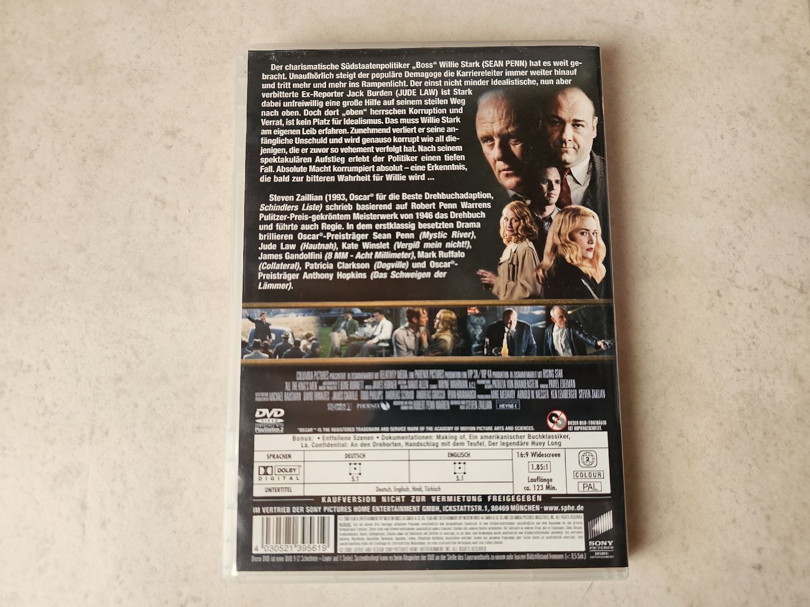 Tutti i DVDs: Das Spiel der Macht  -  All The King's Men – Usato da Schneisingen venduto da backstore24 1