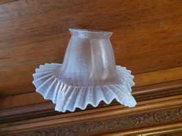 Jugendstil Lampenglas