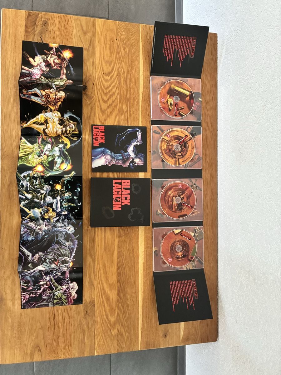 Tutti i DVDs: Black Lagoon Limited Complete Collection – Nuovo (secondo la descrizione) da Worben venduto da sil_n869 2