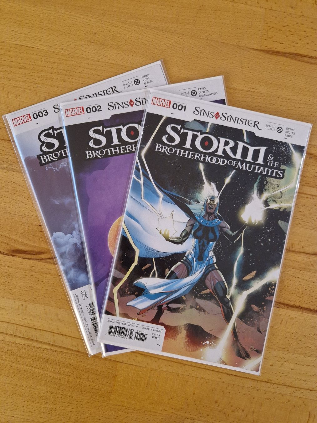Fumetti: Storm #1-3 (complete) – Nuovo e nell'imballaggio originale da Biel/Bienne venduto da collector_comics