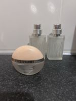 Lot de 3 flacons vides de parfum Cerruti 1881, vintage