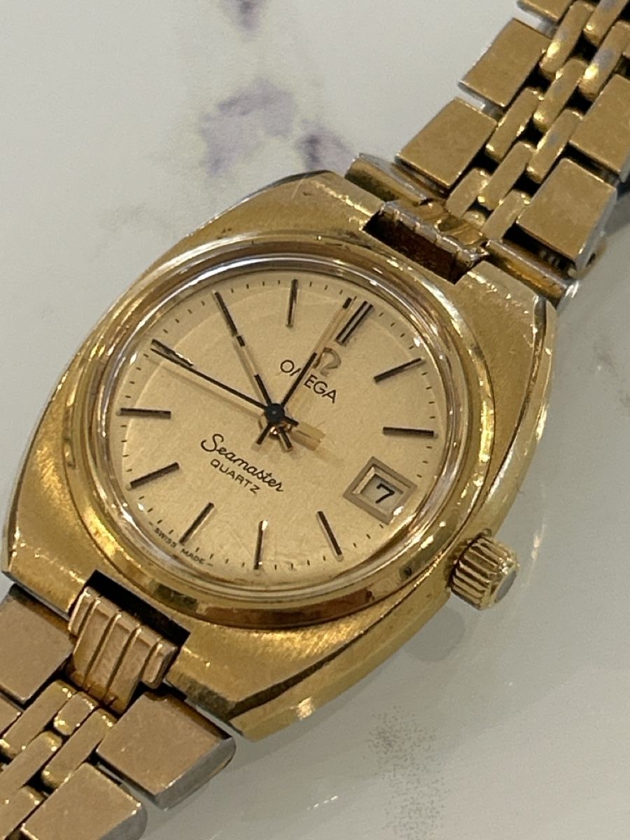 Omega Orologi: Oméga seamaster quartz vintage  – Difettoso da Villars-sûr-glane venduto da Brocstock