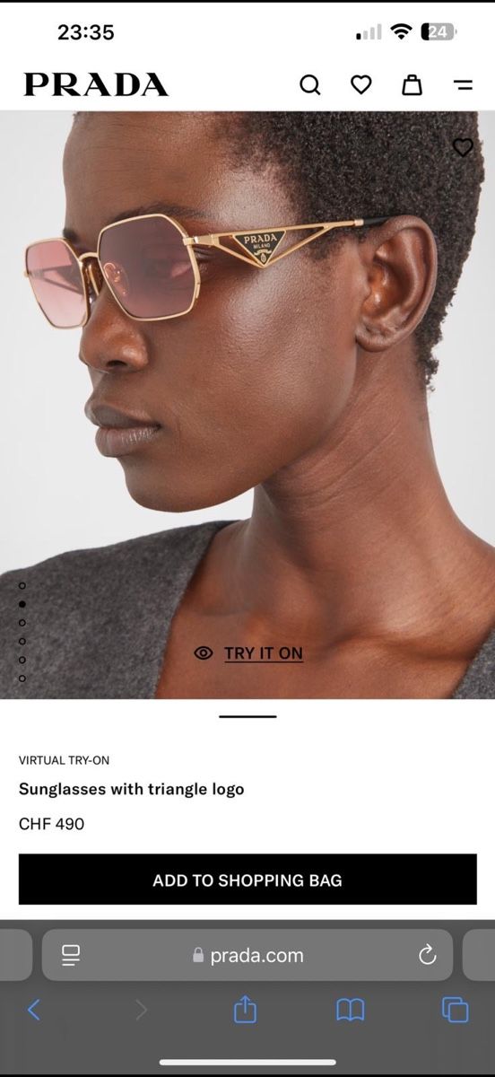 Prada Occhiali & Lenti: ORIGINAL PRADA SONNENBRILLE – Nuovo (secondo la descrizione) da Bern venduto da mir_dh2r