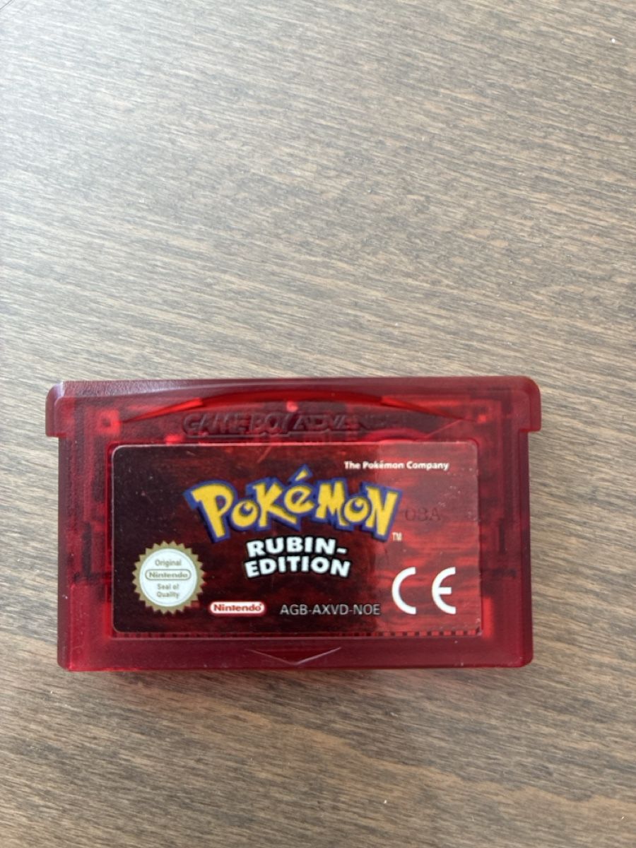 Spiele: Game Boy Advance SP Pokemon Rubin Edition – Gebraucht aus Wetzikon ZH von Higure