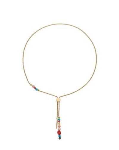 Energetix Catenine: Collier doré avec pierres multicolores – Nuovo (secondo la descrizione) da Savigny venduto da Isacefa 3