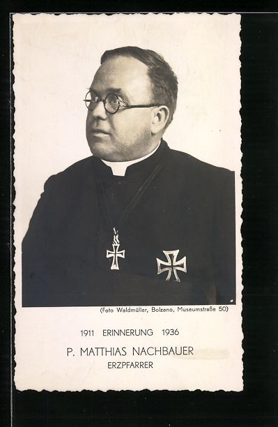 Cartes postales: Erzpfarrer P. Matthias Nachbauer mit Eis – D'occasion à Berlin par bartko-reher