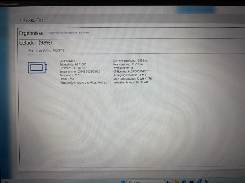 Hewlett Packard Portables: HP EliteBook 840 G8 W11 pro – D'occasion à Schlieren par Teku52ZH 2