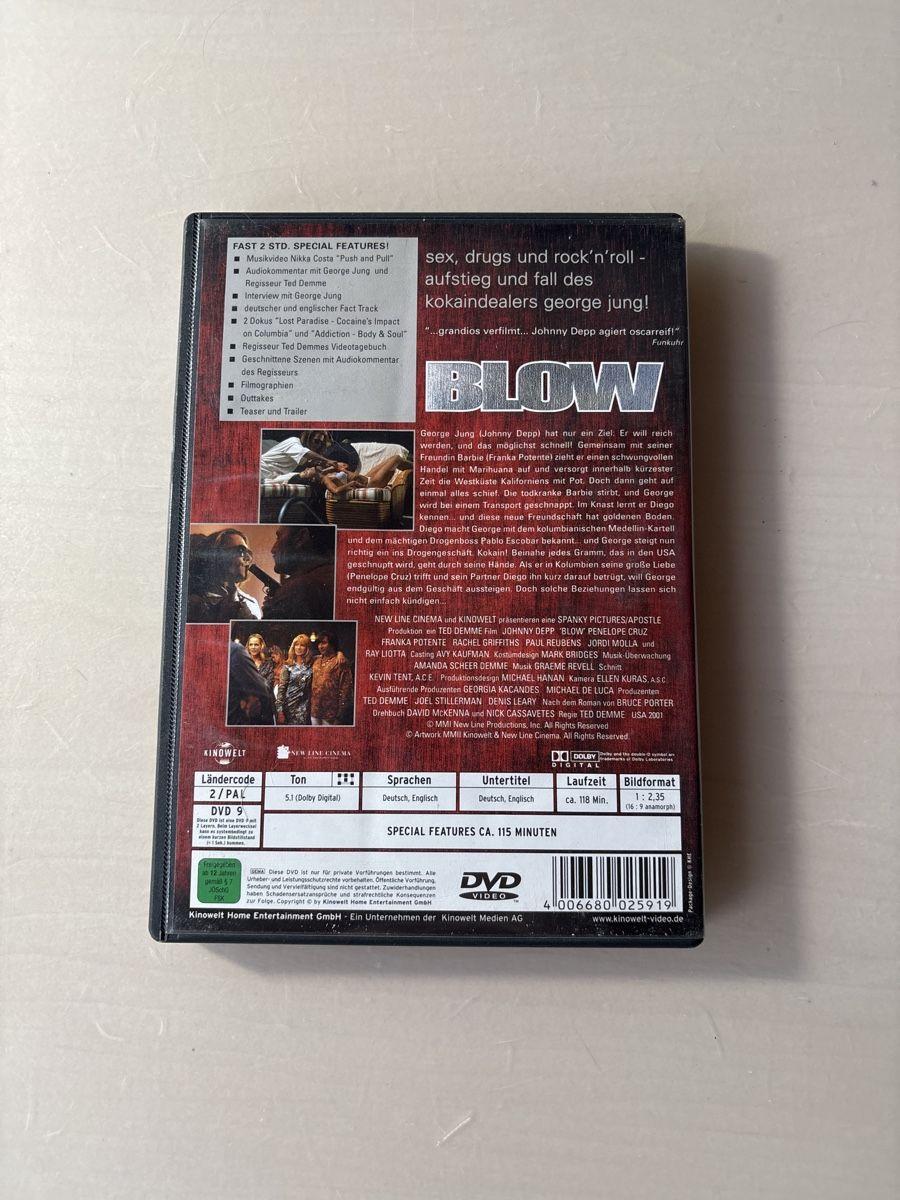 Tutti i DVDs: Blow – Usato da Ruswil venduto da Slivio_ 1