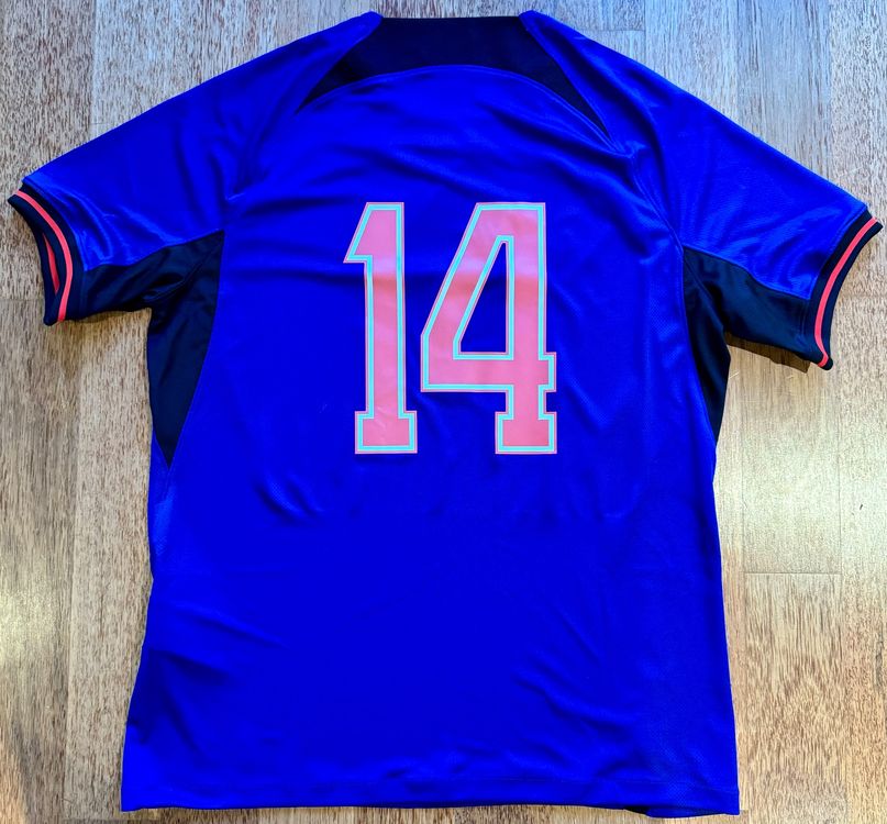 Nike Maillots de corps & Pantalons: Niederlande away Shirt - 2022/23 - Spezialprint 14 (Cruyff) – Neuf (Voir description) à Hermetschwil-Staffeln par Beat131 1