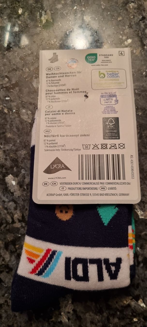 Calze: Socken Limited Edition 39-42 Neu – Nuovo (secondo la descrizione) da egliswil venduto da Maggy6 1
