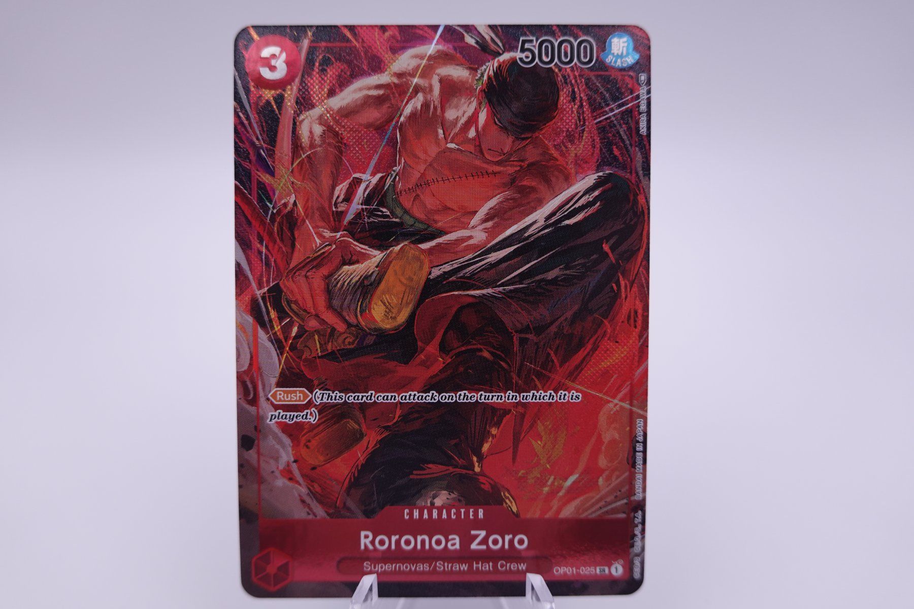 Bandai Carte collezionabili: One Piece Roronoa Zoro Op01 – Usato da Herisau venduto da ZelliZone