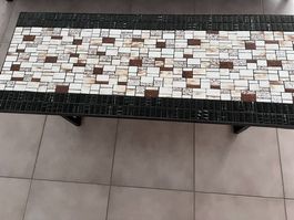 Table basse en céramique émaillée années 60