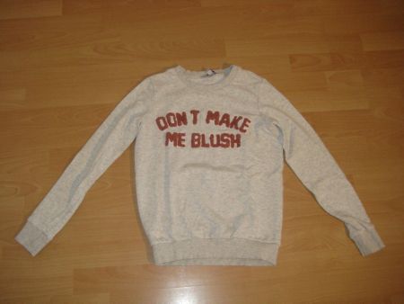 Hellgrauer Pullover Gr. XXS