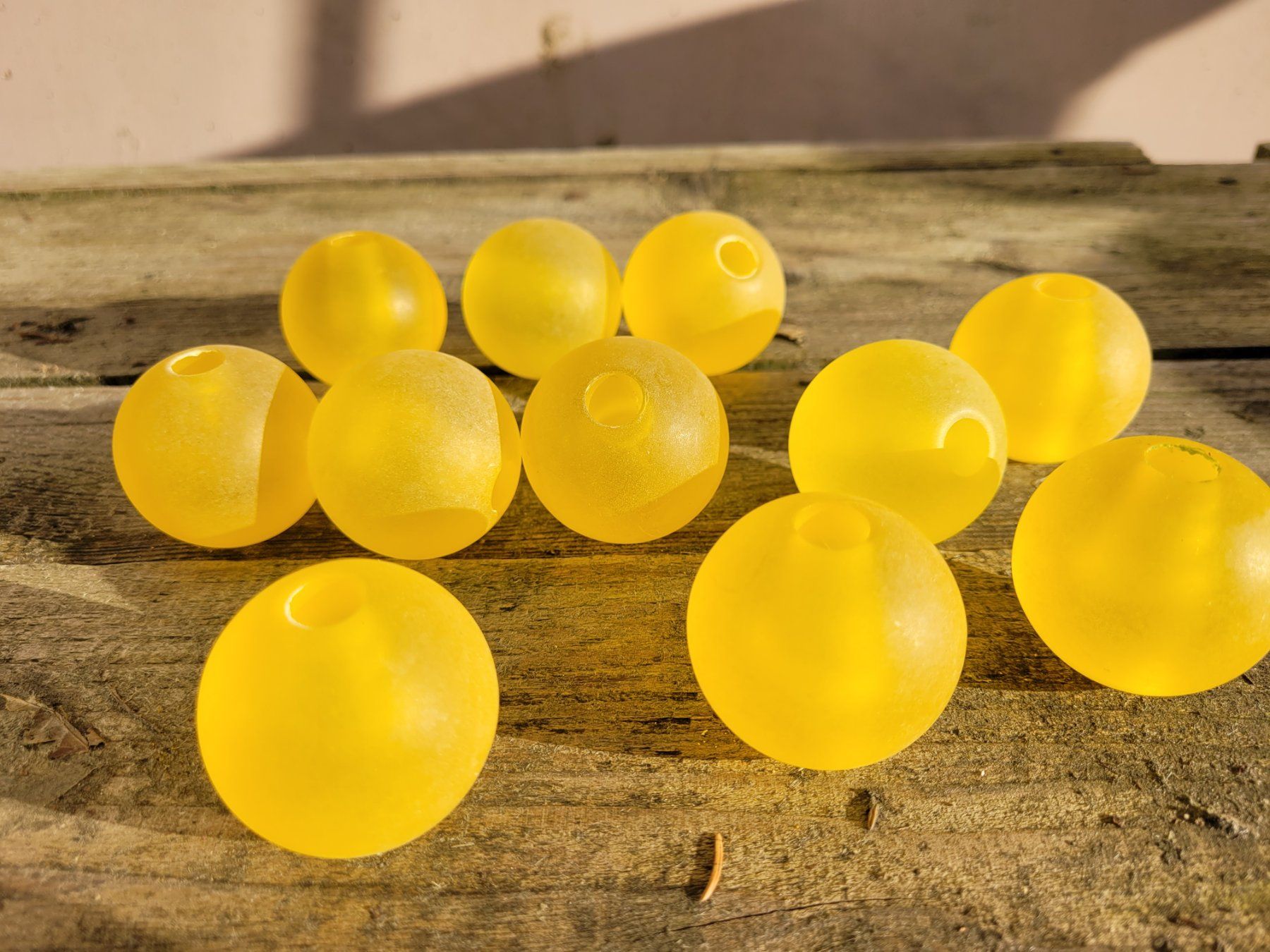 Tutte le decorazioni: 11er SET Glaskugeln mit Öffnung in der Mitte – Usato da Nottwil venduto da echtMOMO 3